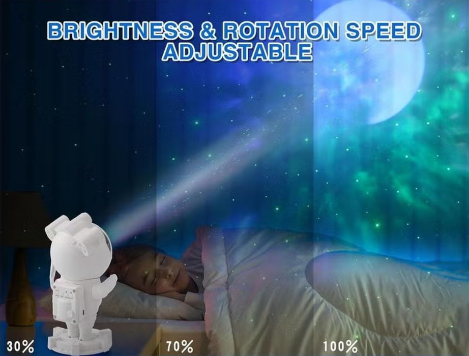 Проектор космонавт звёздная небо с музыкой