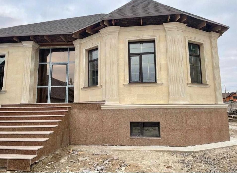 Травертин гранит мрамыр монтаж