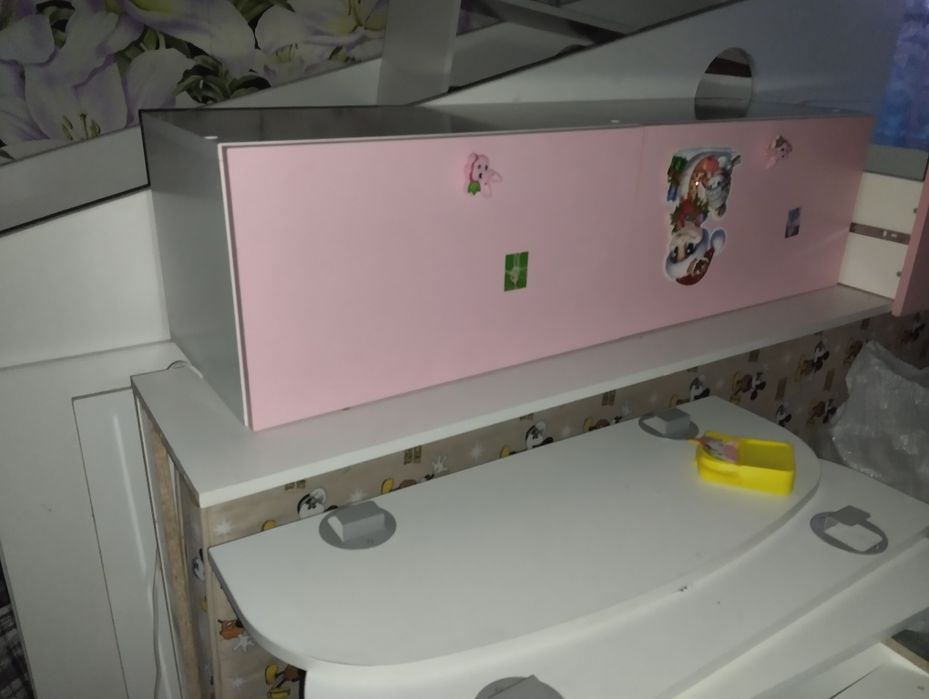 Кроватка чердак для девочки!