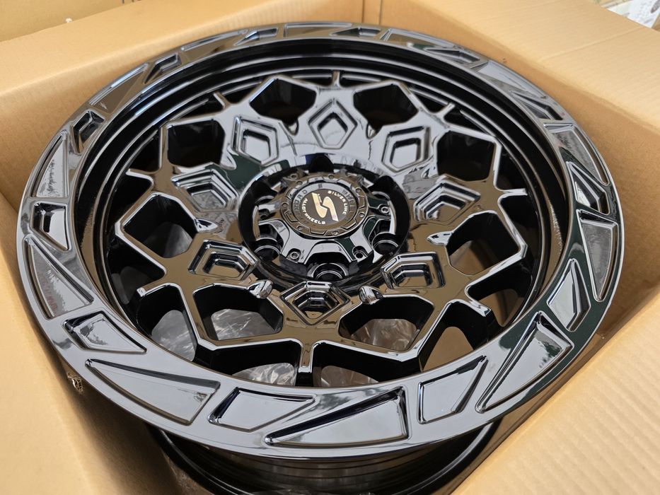 Jante de aliaj pentru toyota  land cruiser,ford  ranger marca silver line  pe 18 model Midland