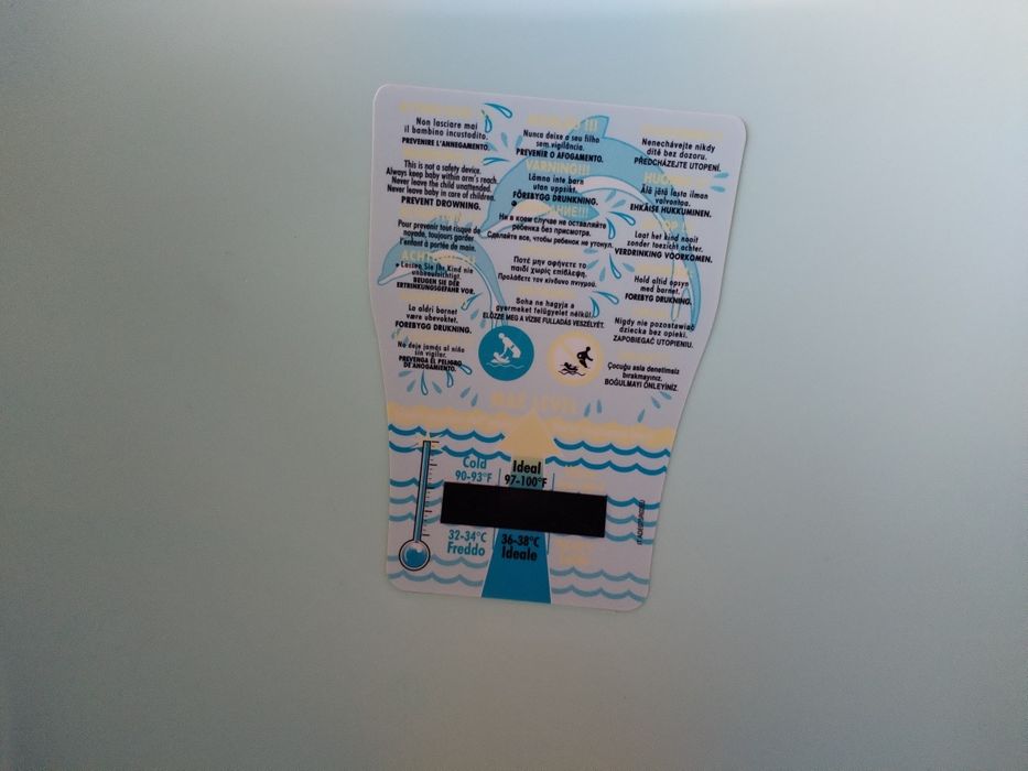 Бебешка ваничка с подложка за къпане