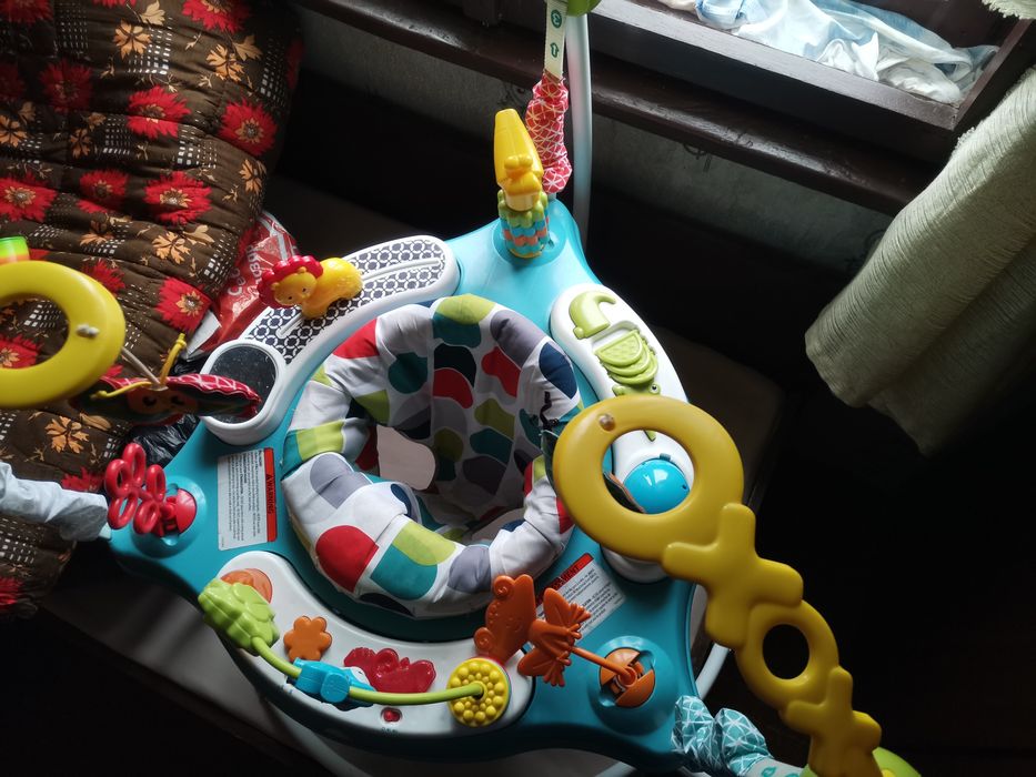 Въртележка за кошара, децко бънджи