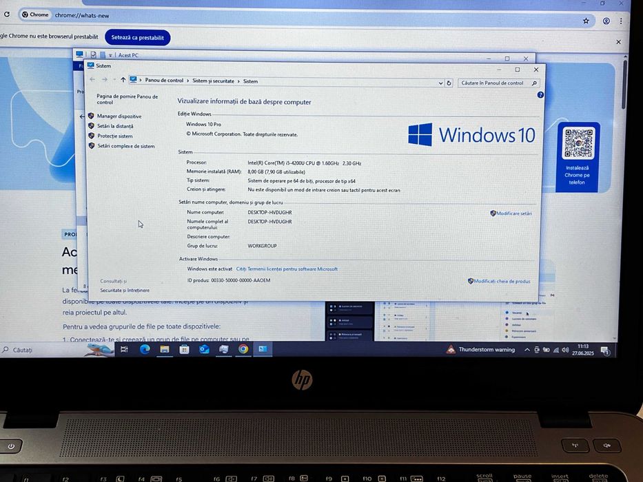 Laptop HP EliteBook 840 G1 – i5 / 8GB RAM / 500GB HDD