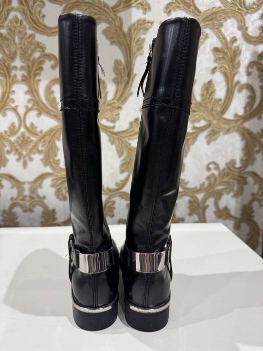 Детские Кожаные сапоги Zara, новые 34 размер