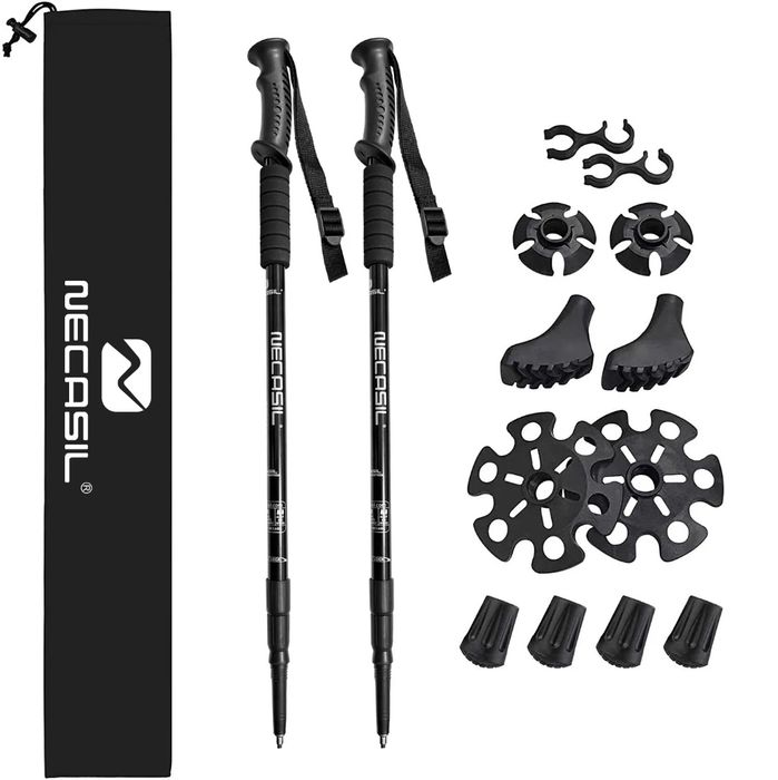 Складные треккинговые палки NECAСIL из алюминия