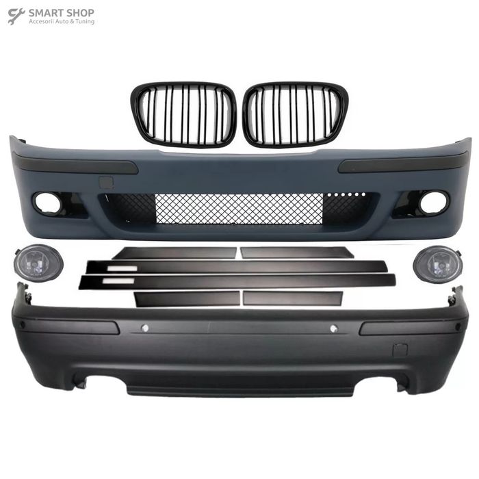 Pachet Exterior BMW Seria 5 E39 (1997-2003) cu Grile Centrale M5 Desig
