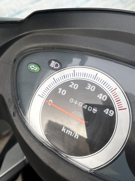 скутер мопед M8 на учёте