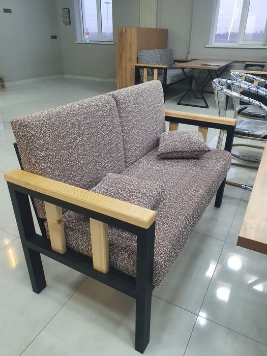 Лофт стилдаги диван ва кресла уголок(loft divan)
