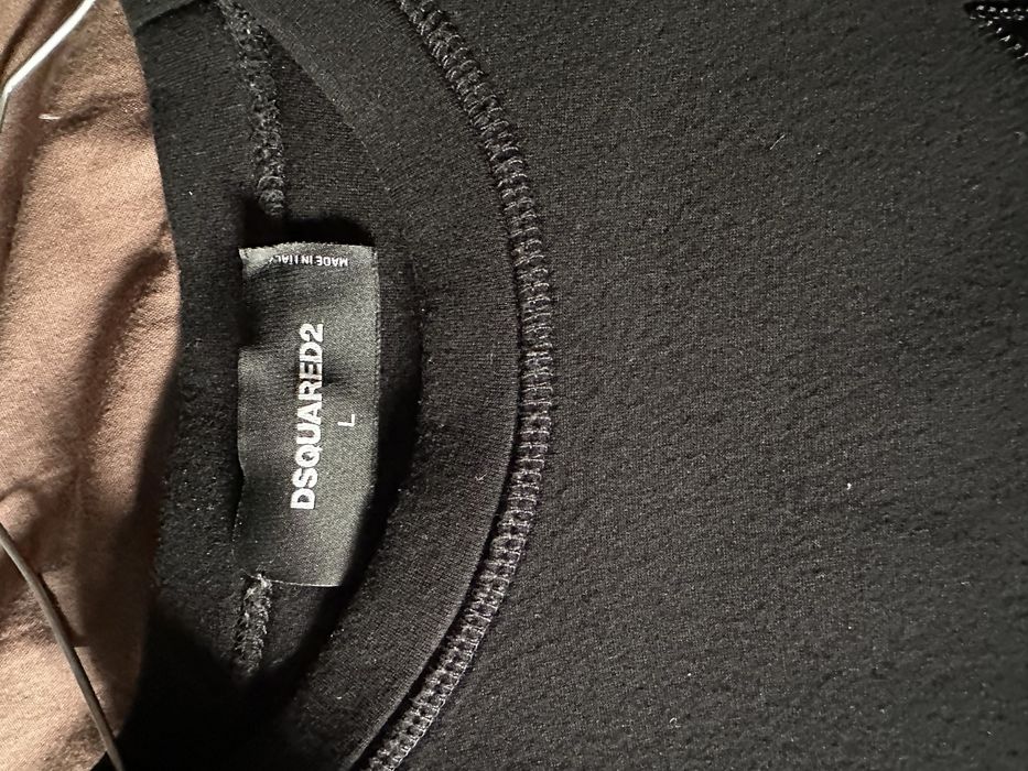 Dsquared2 Sequin embroidered scuba sweatshirt