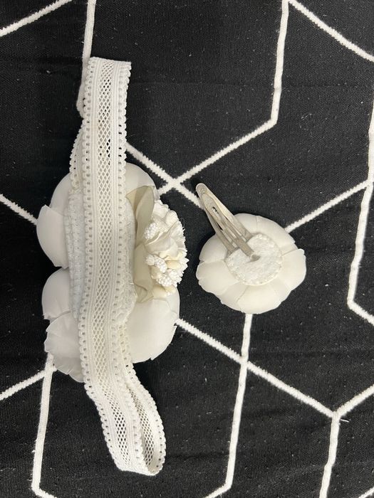 Бебешка лента за глава + фиба