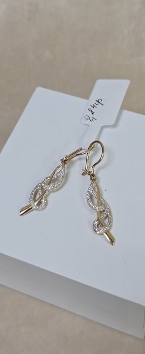 Серьги золотые за грамм 43000