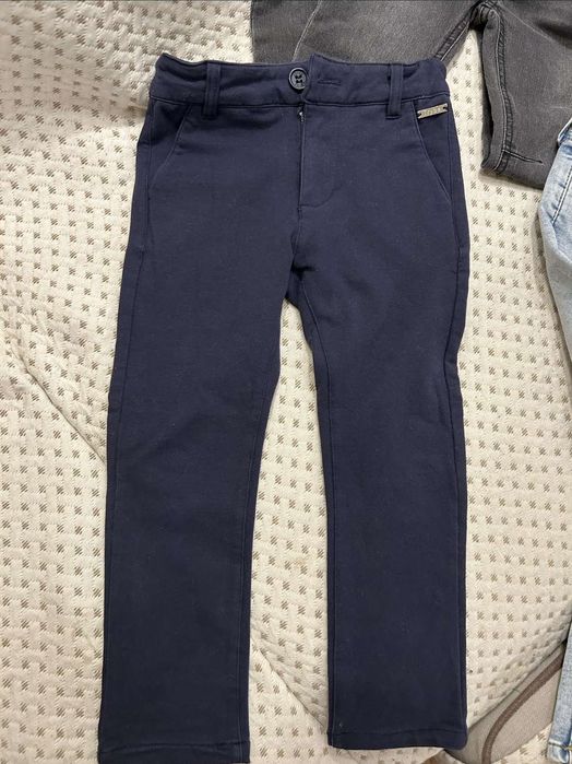 Дънки и панталони сини и сиви за момче 98 см 4 години