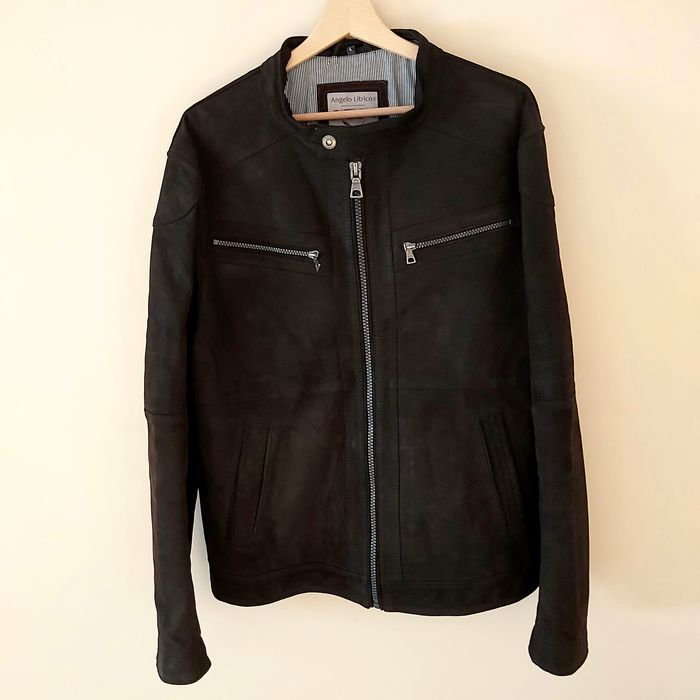 Geaca din piele naturala Angelo Litrico, marimea L