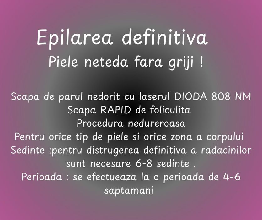 Epilare definitiva Sector 2
