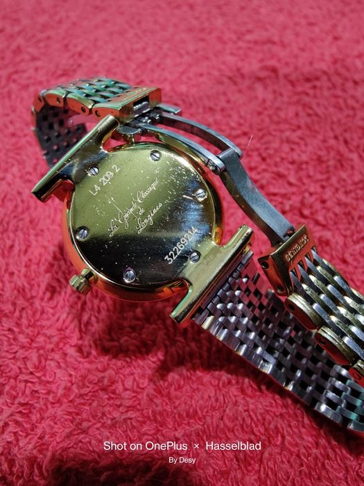 Оригинален Дамски Златен Швейцарски часовник Longines 18 карат L4 2092