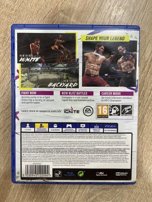 Диск . EA Sports UFC 4
