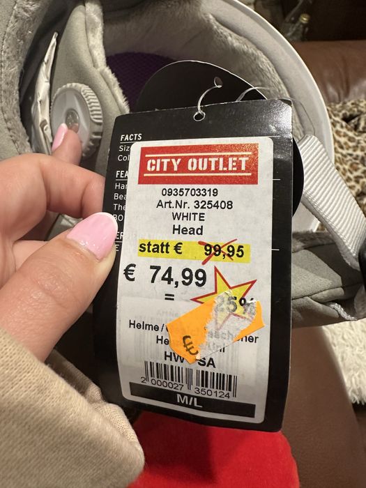 Каска  за  ски