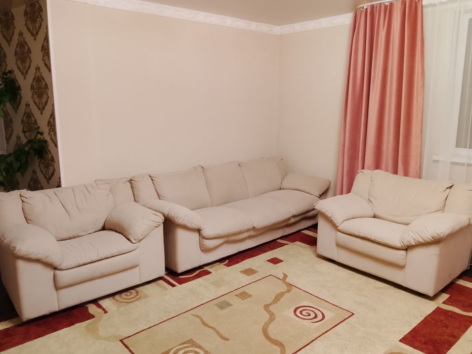 1 диван, 2 кресло бу