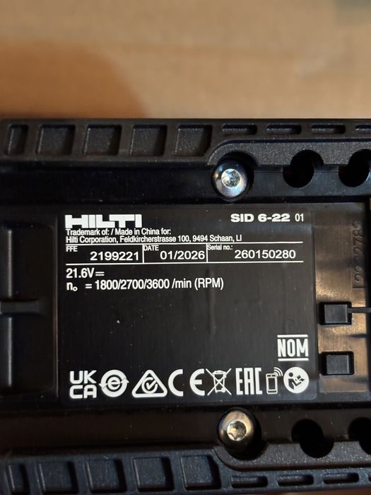 HILTI SID 6-22 Nuron nou 2026