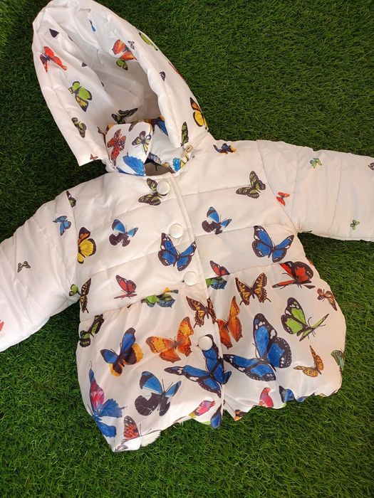 Зимно яке с пеперуди, 92 см