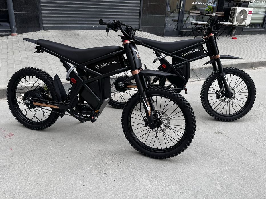 Чисто нов! Електрически кросов велосипед/ колело Riding Times GT73 pro 3000w, 73km, пробег: до 250км