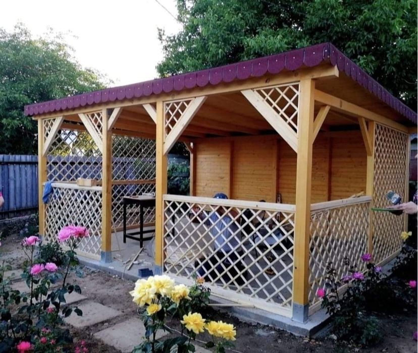 Căsuțe de grădină foișoare magazie de depozitare terase