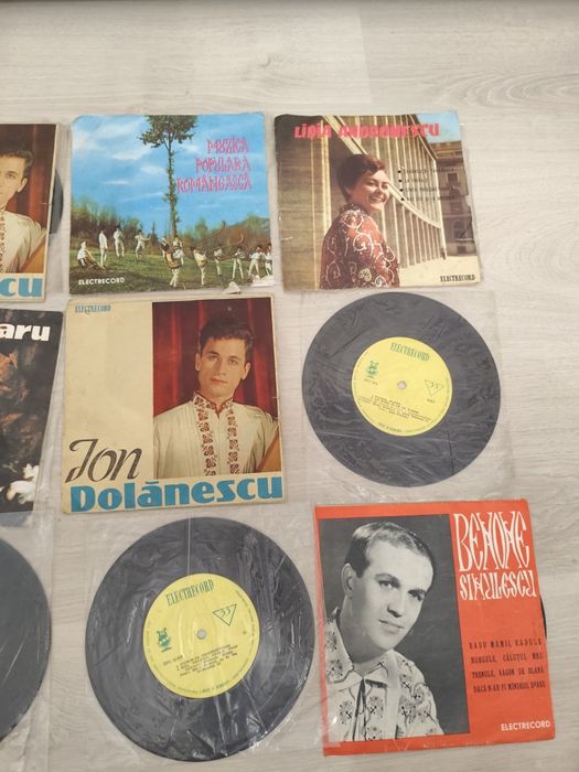 Colecție Viniluri Muzica Ușoară și Populară Dolănescu Spătaru Bogardo