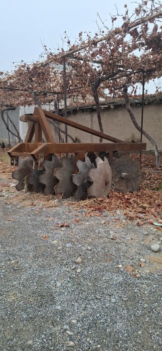 Diskaya barana begona o'tlarga qarshi