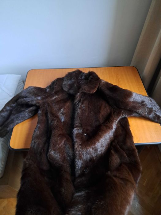 Палто от норка, естествена кожа