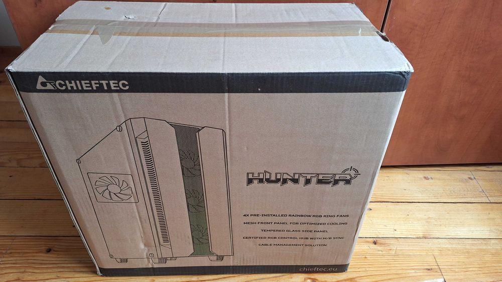 Carcasa CHIEFTEC GS-01B-OP+sursa Seasonic GM-650 (garantie inca 4 ani)