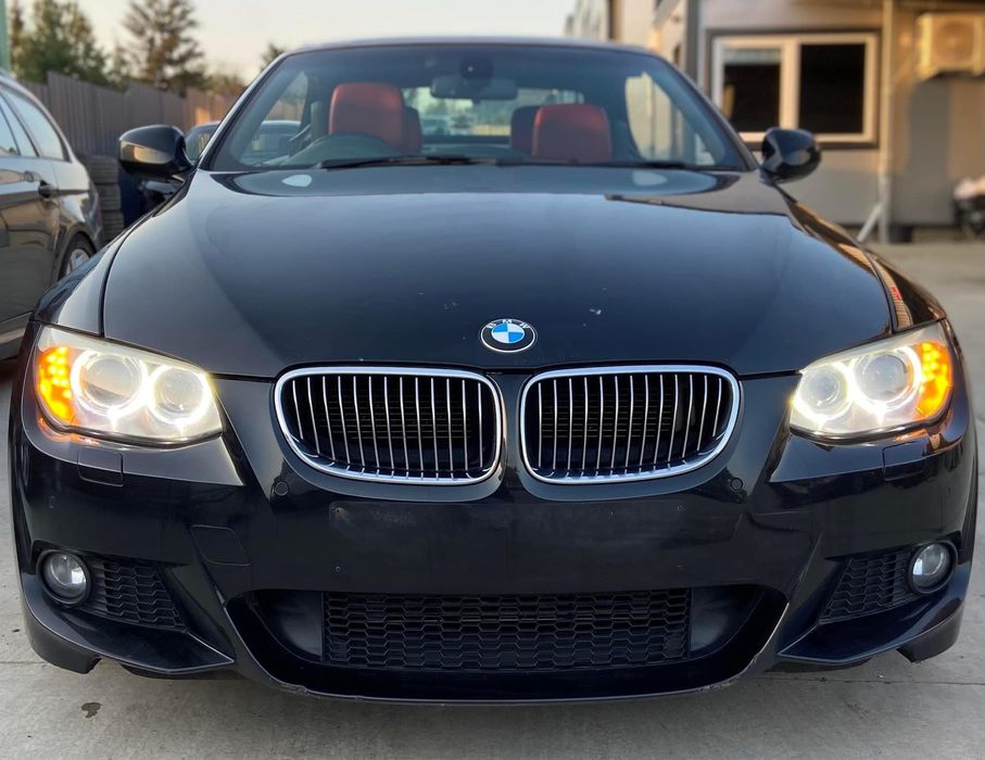 Dezmembrez BMW 330d E93LCI,Motor 245cp N57,Recaro Rosu,NAVI CIC,volan