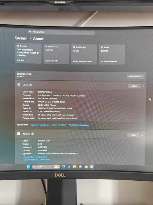 Vand PC de gaming