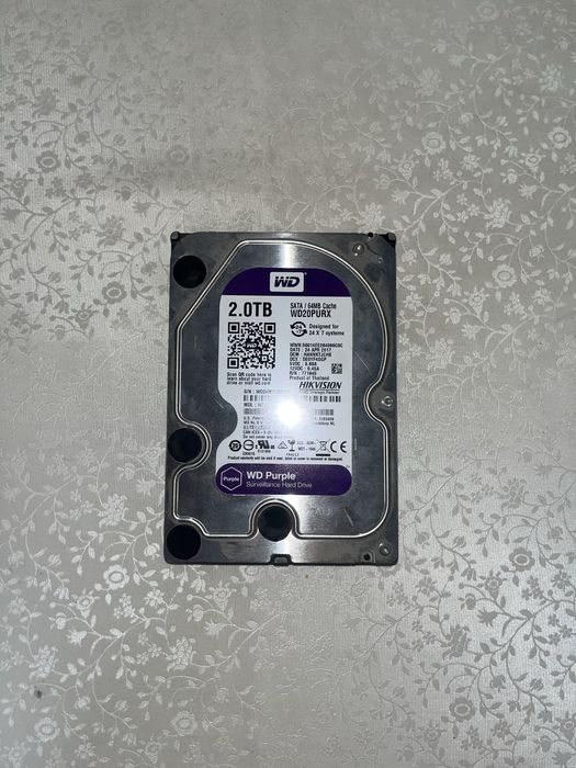 Жесткий диск WD Purple 2TB