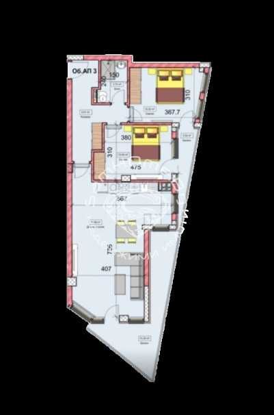 Продава се Тристаен апартамент в Варна, Бриз - 118 кв.м за 1568 €/кв.м - Снимка #2