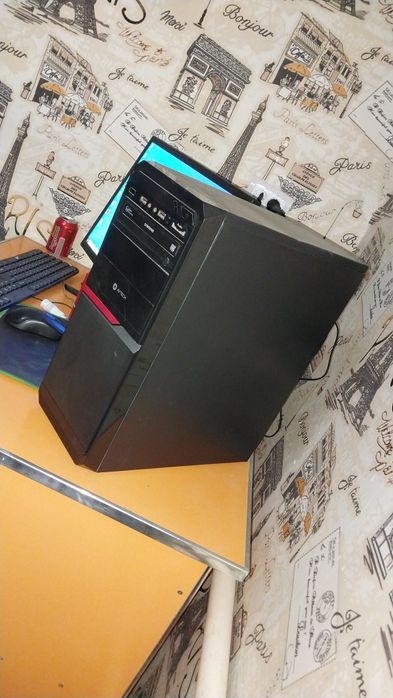 бюджетный игравой пк + monitor