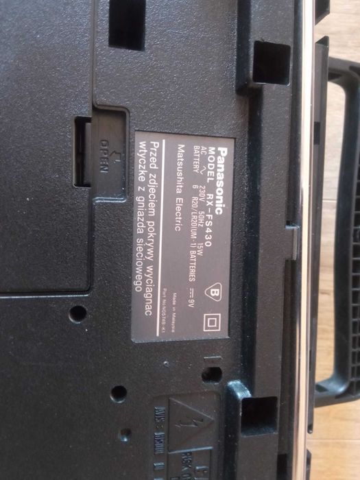 Radiocasetofon Panasonic RX-FS 430