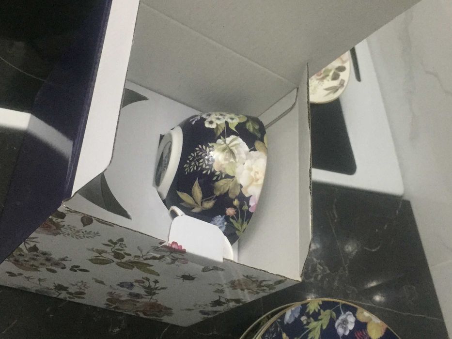 Набор чайная пара "Кобальт"