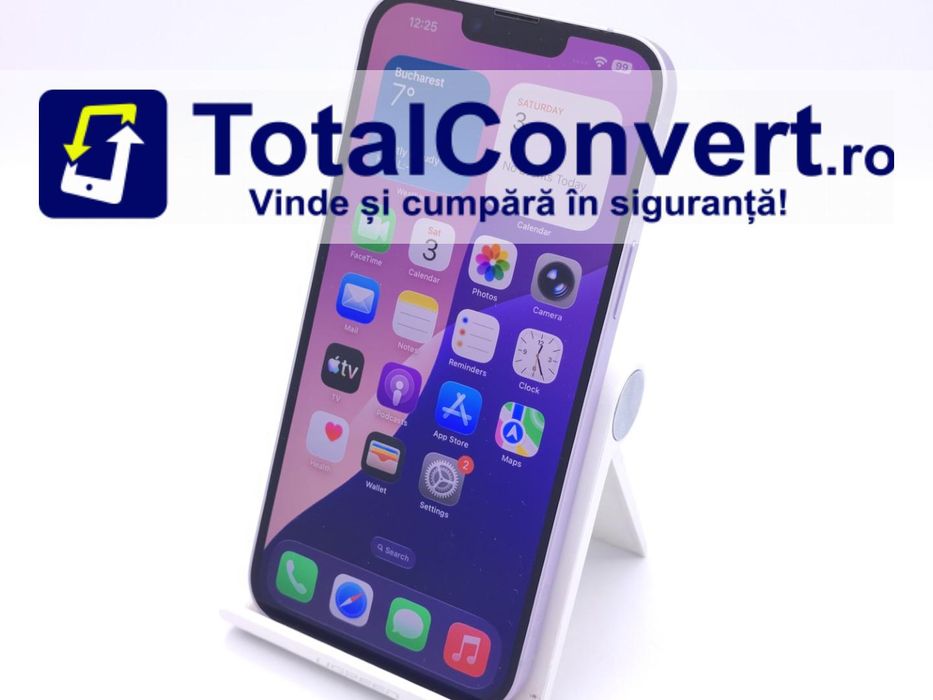 Apple iPhone 14 Plus 128GB Purple 6GB, Garantie 24 luni | #D89376