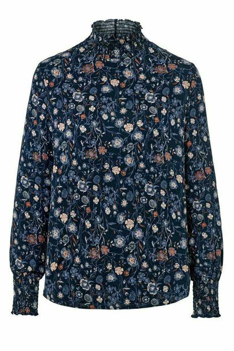 ‼️ Женская блузка с рюшами и цветочным принтом (Германия)