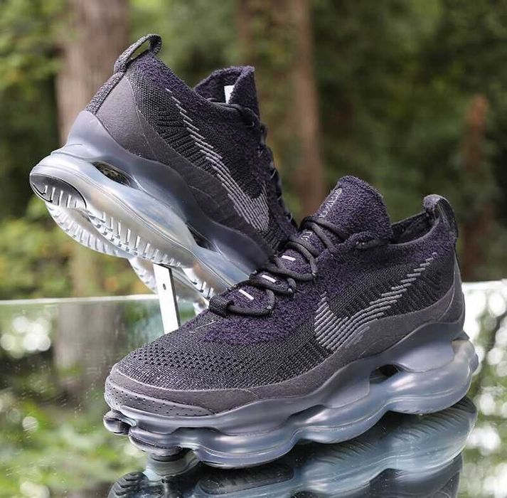 Налични! Мъжки маратонки Nike Air Max Scorpion Flyknit Triple Black