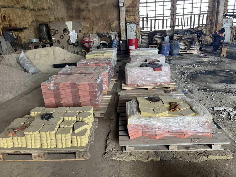 Оборудование для производства брусчатки