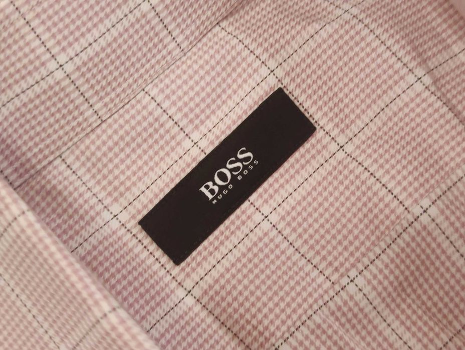 Camasa Hugo Boss - Checkred Light-Pink