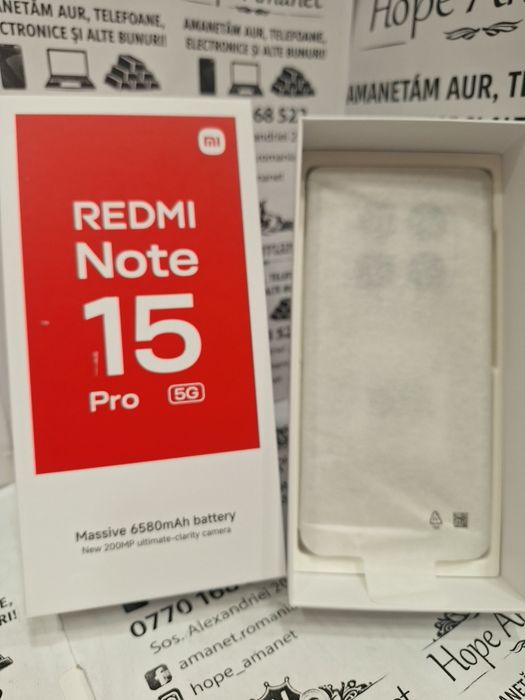 Hope Amanet P1/ Redmi Note 15 Pro 5G NOU