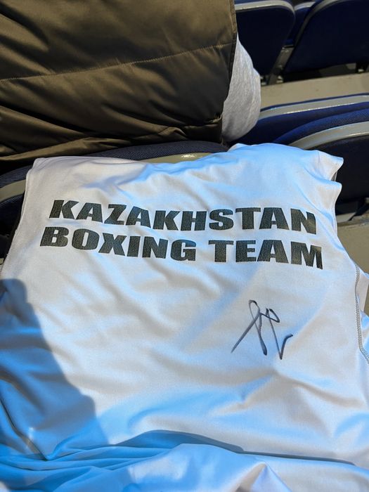 Майка с автографом Никархо