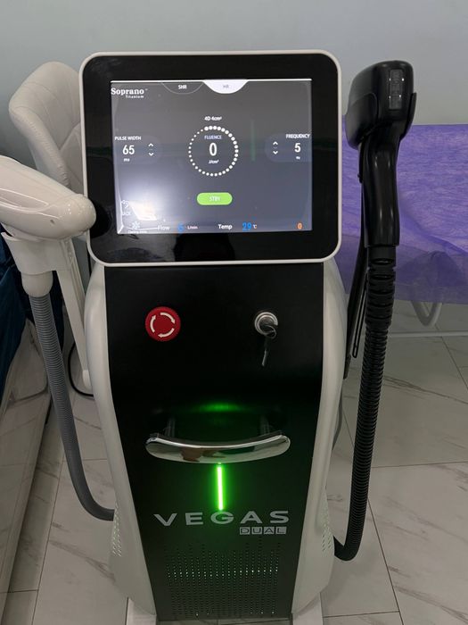 Professional Lazer apparati Vegas Dual (Diod + Neodim)
Lazerli epilyat