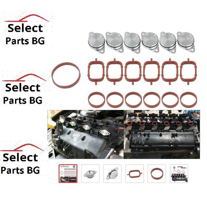 22 32 33мм тапи с гарнитури Алуминиеви вихрови клапи пеперудки BMW БМВ
