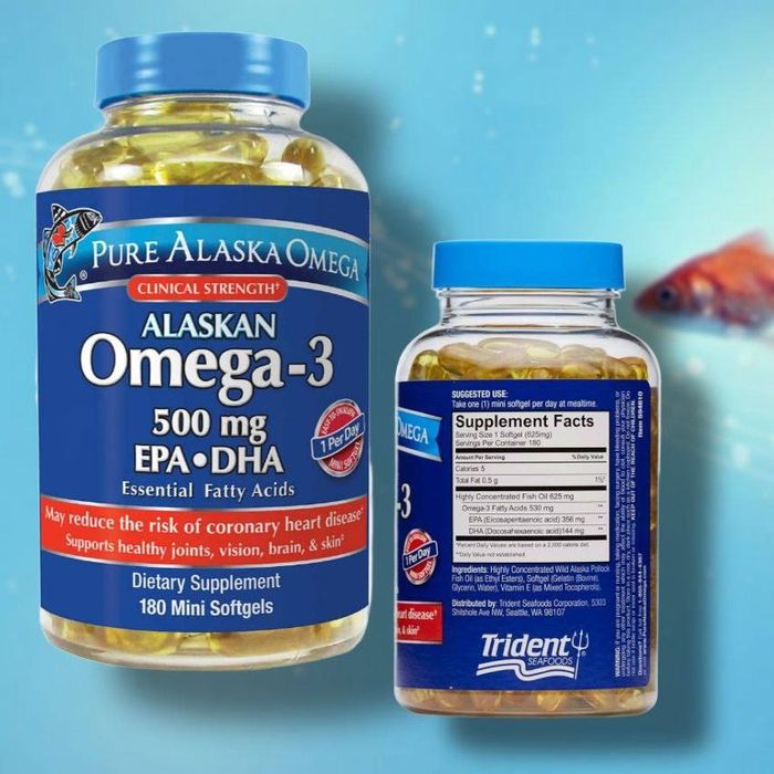 Чистая Аляска Pure Alaska Omega-3 500 mg. EPA+DHA ( ЭПК+ДГК)