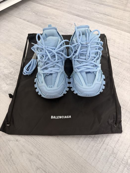 balenciaga track albastru