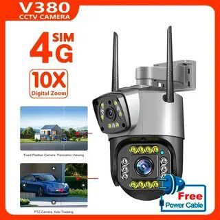 Eng arzon narx! 360° WiFi/4G Aqlli Kamera- 1 kunda yetkazish va oʻrnat