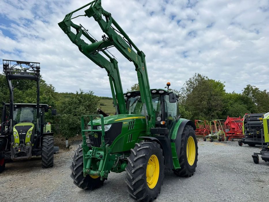 John Deere 6140R cu incarcator frontal